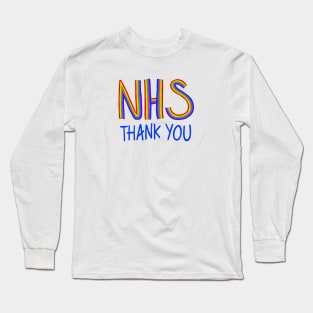 nhs thank you Long Sleeve T-Shirt